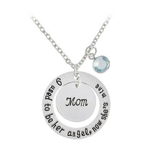 2017 Fashion Crystal Round Necklace With Letters I Used To Be Angel Now He'