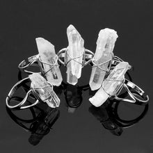 Ayliss 1 pc Hot Vintage White Clear Crystal Natural Rock Quartz Chakra Heal