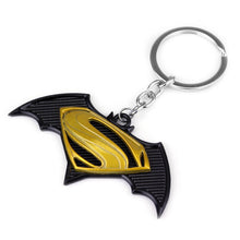 New Cartoon Superman Batman Keychain Superhero Key Chains Batman Keyring Ke