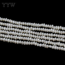 Baroque Cultured Freshwater Pearl Beads Mom Jewelry natural white 2 3mm Hol
