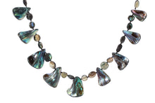 Natural abalone shell necklace choker fashion jewelry adjustable birthday g