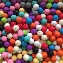 YYW 100pcs 10/12mm Mixed Beads DIY for Necklace Jewelry Safe Food Grade Mom