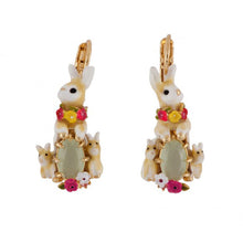 Brinco Limited Brincos New Arrive 2017 Trend Fashion Enamel Glaze Rabbit Mo
