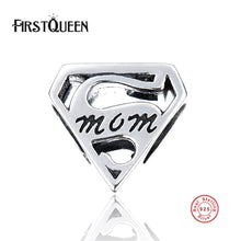 FirstQueen 2017 Autumn Authentic 925 Sterling Super Mom Charm Bead Fits Ori