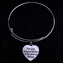 Family Bracelet The Love Between Mother And Daughter Is Forever Bangle Wome