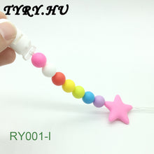2017 New Silicone Jewelry for Modern Moms & Baby Soother Chains Dummy Pacif