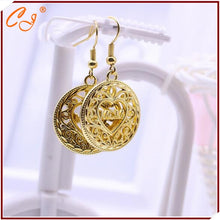 2016 Fashion Alloy Heart Shaped MOM Earrings For Women Girls boucle  Charm