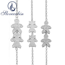 Slovecabin Russia Hot Sale 925 Sterling Silver Boy And Girl Bracelet For Ne