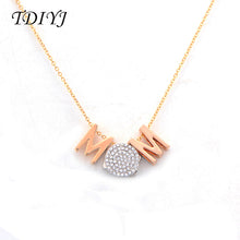 TDIYJ Keep Collection Love MOM Slide Charms Jewelry Women Keep Necklace Pen