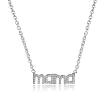 2017 Europe Popular Jewelry 925 Sterling Silver Mama Pendant & Necklace For