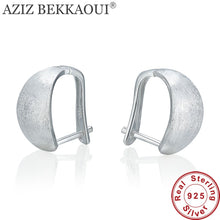 Classical Style 925 Silver Earrings for Women Elegant Silver Small Hoop Ear