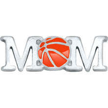BASKETBALL MOM,  Floating charm fit floating charm lockets, FC0339,10PCS/LO