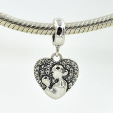 Fits Pandora Charms 925 Sterling Silver Mothers Day Mom Love Pendant DIY Je