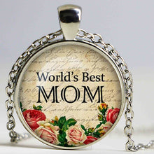 Fashion Mothers day necklace Best Mother pendant World's Best MOM necklace