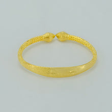 Anniyo Bangles for Women/Men,Gold Color Jewelry Ethiopian Bangle Embossing