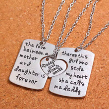 The Love Between a Mother and Daughter is Forever Necklace & Pendants For S