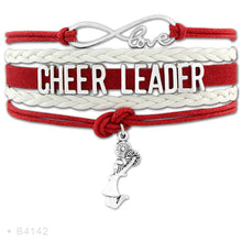 (10 PCS/Lot) Infinity Love Cheerleader Megaphone Cheer Coaches Mom Nana Cha