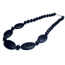 BPA free Soft beads necklace Food grade Silicone teething necklace infant t