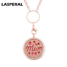 2017 LASPERAL Fashion Jewelry Family Love Rhinestones Chain Necklace Women