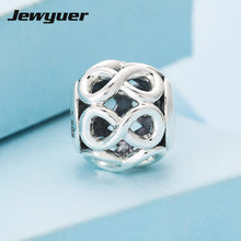 Mother's day Gift for mom Infinite Love Openwork charms 925 Sterling Silver