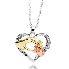 Mother Love Baby Child Rhinestone Big Hand Hold Little Hand Fashion Designe