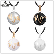 Eudora Meixcan Bola Necklace Mommy's Gift Logo Mom Copper Metal Angel Calle