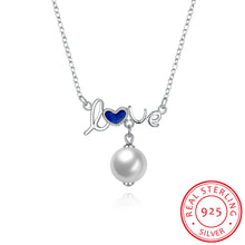 Ann & Snow 2017 Charming Chic Shell Pearl 925 Sterling Silver Necklaces For
