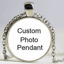 Personalized Photo Pendants Custom Necklace Photo of Baby Child Mom Dad Gra