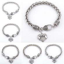 2017 MOM SISTER MIMI NANA Family Members Fashion Full Heart Bracelet Jewelr