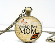 2017 Time limited Limited Collier Collares Maxi Necklace World's Best Mom N
