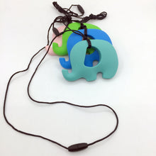 BPA Silicone baby Teething pendant silicone Teething Elephant pendant Food