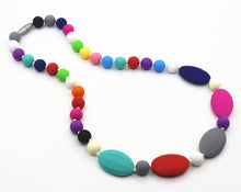 Silicone Teething Nursing Breastfeeding Necklace chew chewable jewelry for