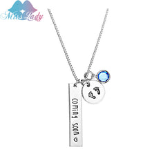Miss Lady High Quality Baby Foot Feet Pendant & Necklace Baby foot Necklace