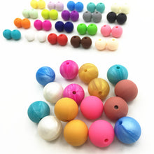 100pcs/lot Food Grade Silicone Teeth Beads DIY Necklaces Baby Bracelets Bab