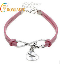 2017 New Arrival Weave Heart Charm Bracelets Accessories Trendy Jewelry Cre