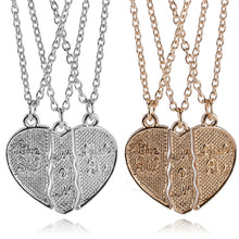 COLSEN Family member Necklace Gold color & Silver color MOM BIG SISTER LITT
