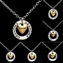 Best Friend family mother NaNA Daughter Sis mom Pendant Necklace Heart sist