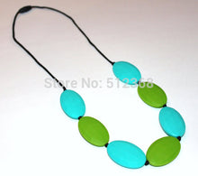 HOT!!!  Mix color Silicone Teething Necklace Silicone Nursing Necklace for