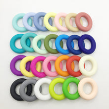 Large Donut Pendant(s) for BPA Free Silicone Teething Necklace Baby teether