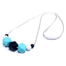1pc/lot cute baby silicone beads necklace food grade teethers toy for kids