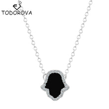 Todorova 10pcs Women's Vintage Jewelry Statement Fatima Hand Hamsa Pendant