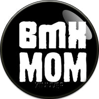 10pcs/lot 18mm Snap Buttons Love BMX Mom Bicycle Print Glass Cabochon Fit D