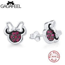 GAGAFEEL Earrings For Women Girls Stud Pending 925 Sterling Silver Drop Cut