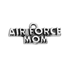 my shape 20Pcs Hand made Word Air Force Mom Charm Accessories Charm Jewelry