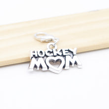 Pendant Charms Metal Hockey Mom Charms for Bracelet Bangle Necklace for Wom