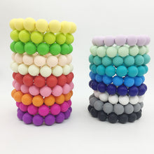 BPA FREE Silicone beads bracelet Baby Teething Jewelry,Food grade Safe for