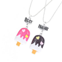 2017 Mom And Daughter BFF Jewelry 2Pcs/ Set Best Friends Charms Love Popsic