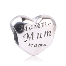 Couqcy Authentic Sterling Silver 925 Original Charm Fit Pandora Bracelet Di