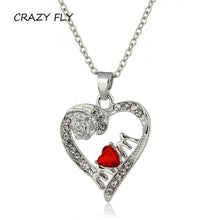 CRAZY FLY Classic Heart Pendant Necklace& Pendants For Women Fashion Jewelr