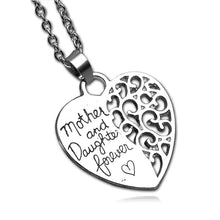 5 PIECES Fashion Mother's Day Gift heart shaped Mother Daughter Mom Baby Ch